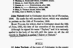 John Talcott 1536-1606